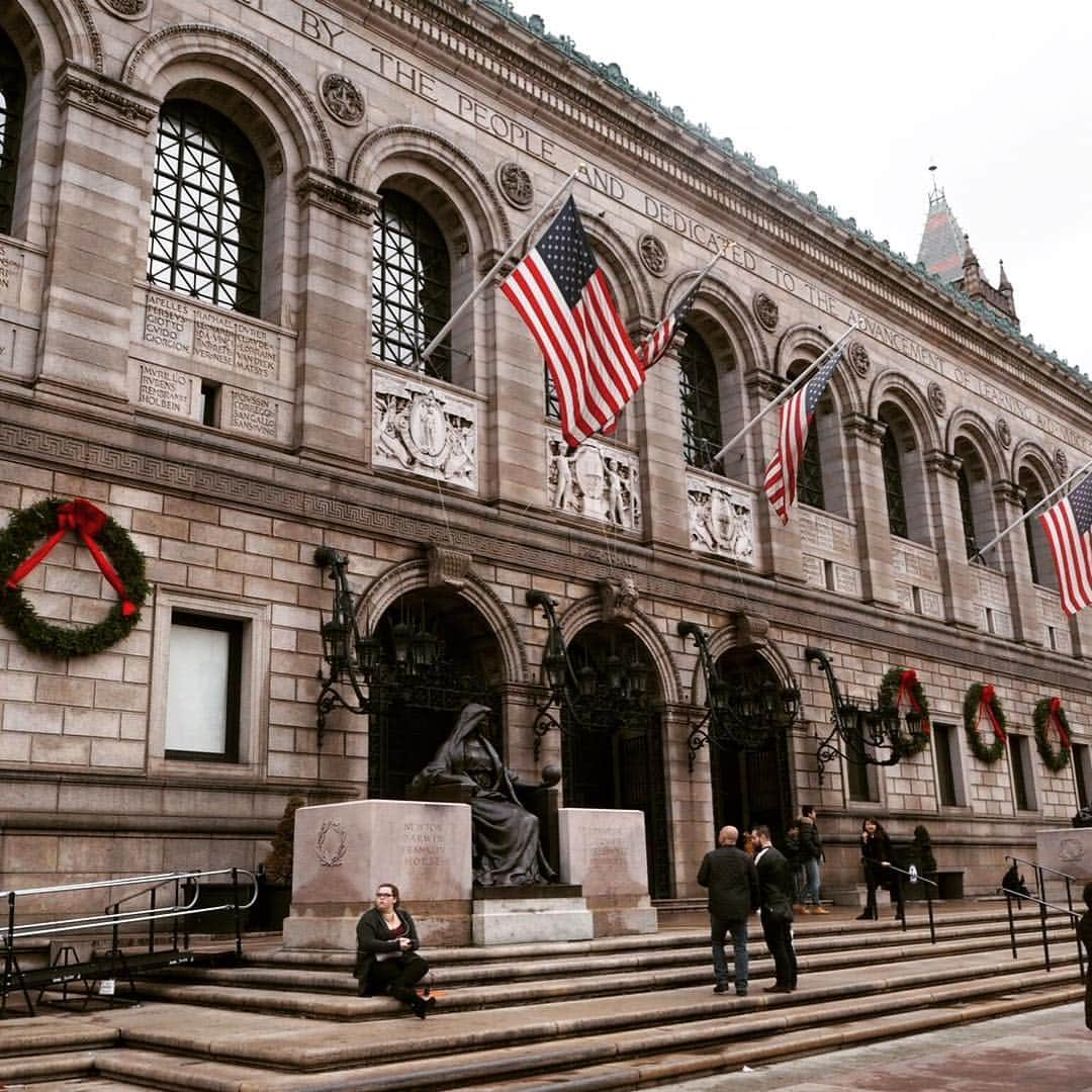 菊池沙都さんのインスタグラム写真 - (菊池沙都Instagram)「また行きたい❤️ #tbt #Boston#bostonpubliclibrary  #favoriteplace#library#図書館 #iloveboston」12月13日 12時45分 - satochin30