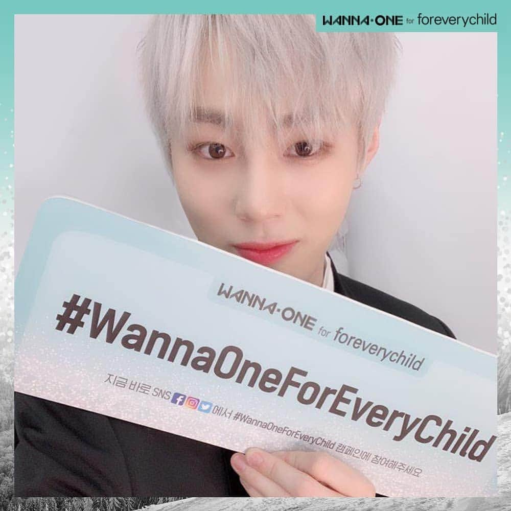 Wanna Oneさんのインスタグラム写真 - (Wanna OneInstagram)「#WannaOneForEveryChild Campaign . 전 세계 어린이들이 따듯해질 수 있도록 워너원 멤버들과 함께 지금 바로 응원해주세요! 여러분의 참여가 따뜻한 바람이 되어 양털 담요 0807세트로 전달됩니다. . ▶참여방법 어린이들에게 따뜻함을 전해줄 나만의 아이템을 촬영하여 응원의 메시지와 함께 개인 SNS에 업로드해주세요! . ※필수 포함 내용 전 세계 어린이들이 따뜻함을 통해 환하게 웃을 수 있도록 행복한 얼굴로 우리 다시 만날 수 있도록 #WannaOneForEveryChild . 참여해주신 분 중 추첨을 통해 따뜻한 겨울을 보낼 수 있는 스페셜 기프트를 선물 드립니다. . ▶참여기간 12/1(토)~12/14(금), 12/21(금) 당첨자 발표 예정 . Wanna One for UNICEF *유니세프는 특정 브랜드나 상품을 후원하지 않습니다 . #WannaOneForEveryChild #WannaOneForUNICEF #WannaOne #워너원 #POWEROFDESTINY #봄바람 #UNICEF #유니세프」12月13日 13時00分 - wannaone.official