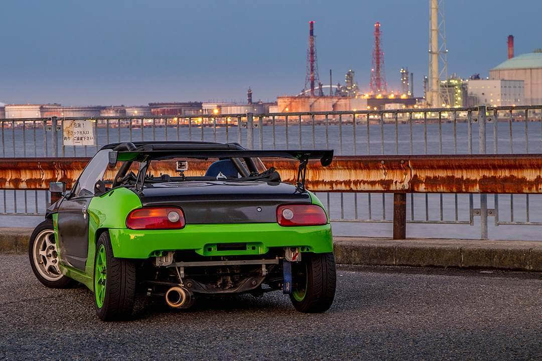 mistbahnさんのインスタグラム写真 - (mistbahnInstagram)「_ My Honda BEAT _ Shot on 15-Jul 2018  owner: @mistbahn photo: @mistbahn _ _ Currently in hibernation.... (冬眠中) _ _ #hondabeat #hondabeatpp1 #pp1beat #ホンダビート #pp1 #e07a #mtrec #honda #letsbeat #烈ビート #trackcar #trackspec #trackstance #kcar #keicar #軽自動車 #aslan #rsmach #rsマッハ #voltexracing #ssr #sppedstarracing #wedswheels #tc005 #wedstc005 #常進技研 #skybeat #dunlop #direzza #direzzaz3」12月13日 19時19分 - mistbahn