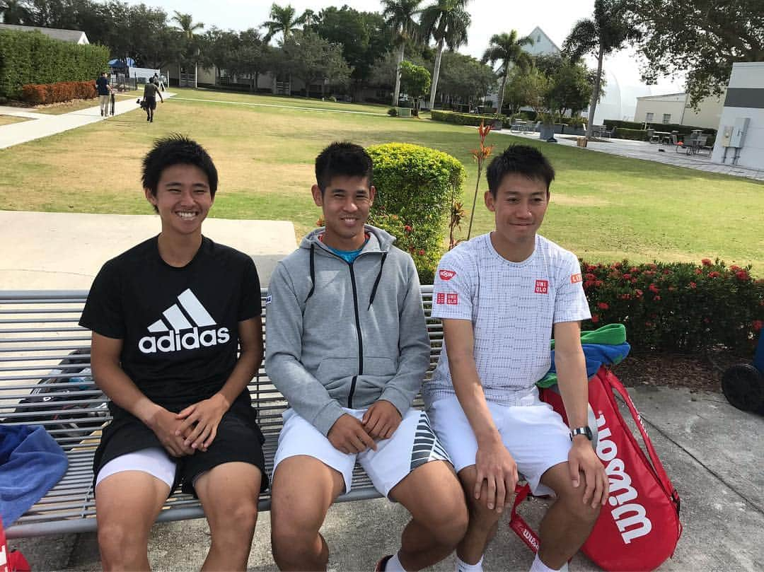 錦織圭さんのインスタグラム写真 - (錦織圭Instagram)「🇯🇵 in 🇺🇸 👍😂🙏」12月14日 2時07分 - keinishikori