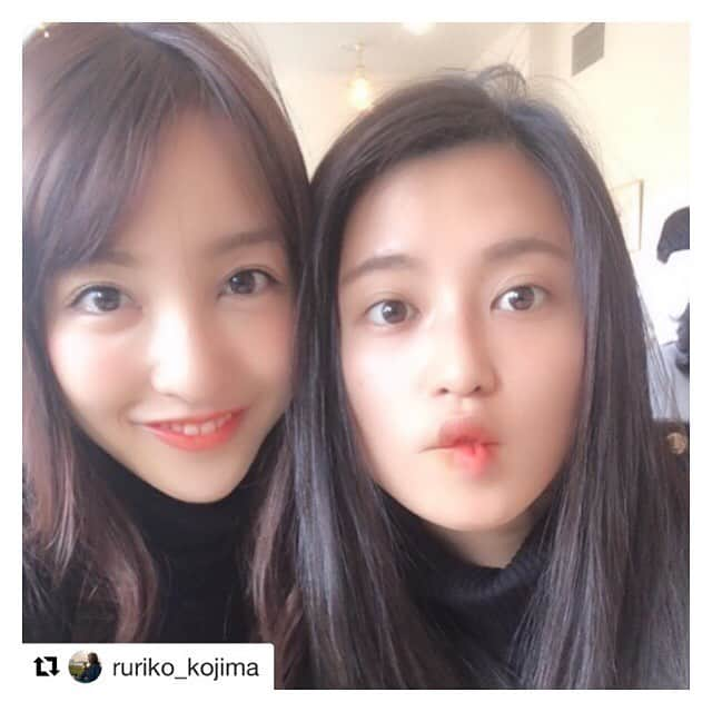 板野友美さんのインスタグラム写真 - (板野友美Instagram)「こじさん💋 #Repost @ruriko_kojima with @get_repost ・・・ 💋 板野パイセン♡  #o」12月14日 20時12分 - tomo.i_0703