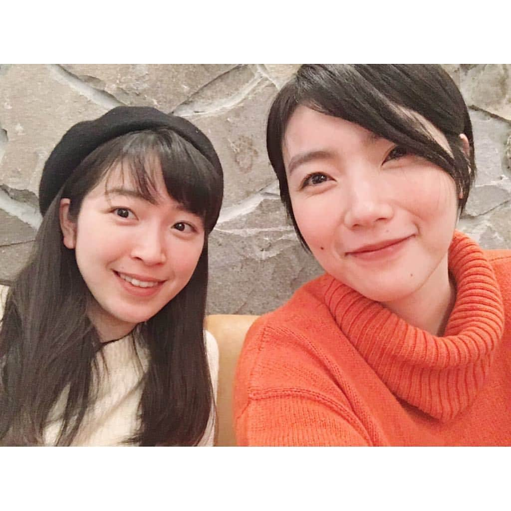 寺島咲さんのインスタグラム写真 - (寺島咲Instagram)「清浦のなっちゃんと久々ランチ🍴先週に引き続き金八先生仲間！同い年！実は高校も一緒だったのです(^^) 楽しい時間をありがとう。笑 #清浦夏実#デカあす #金八先生#3B#クラスメイト」12月14日 22時42分 - sakiterashima_official