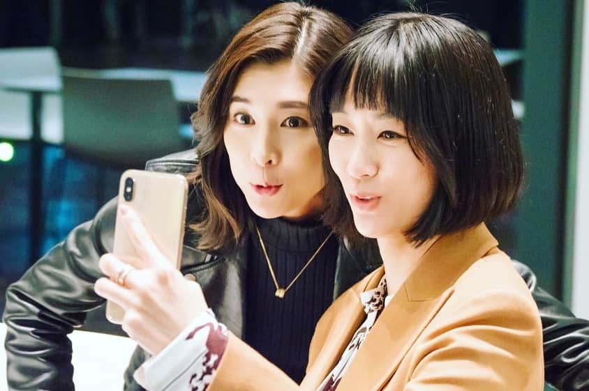 水川あさみのインスタグラム：「#加工あり 笑」