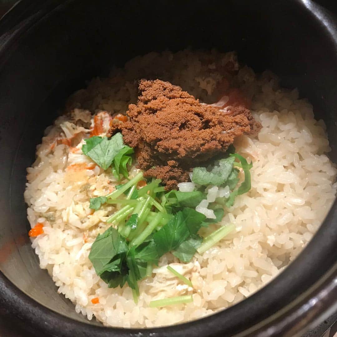 田中順也さんのインスタグラム写真 - (田中順也Instagram)「全部とにかく美味しかった。娘もたくさん食べたし、最後のカニの土鍋がやみつき！  日本に帰ってきて日本の味を堪能しました。  #いそかみ #至れり尽くせり #幸せ #和食 #鯉川筋」12月16日 20時09分 - junyatanaka18