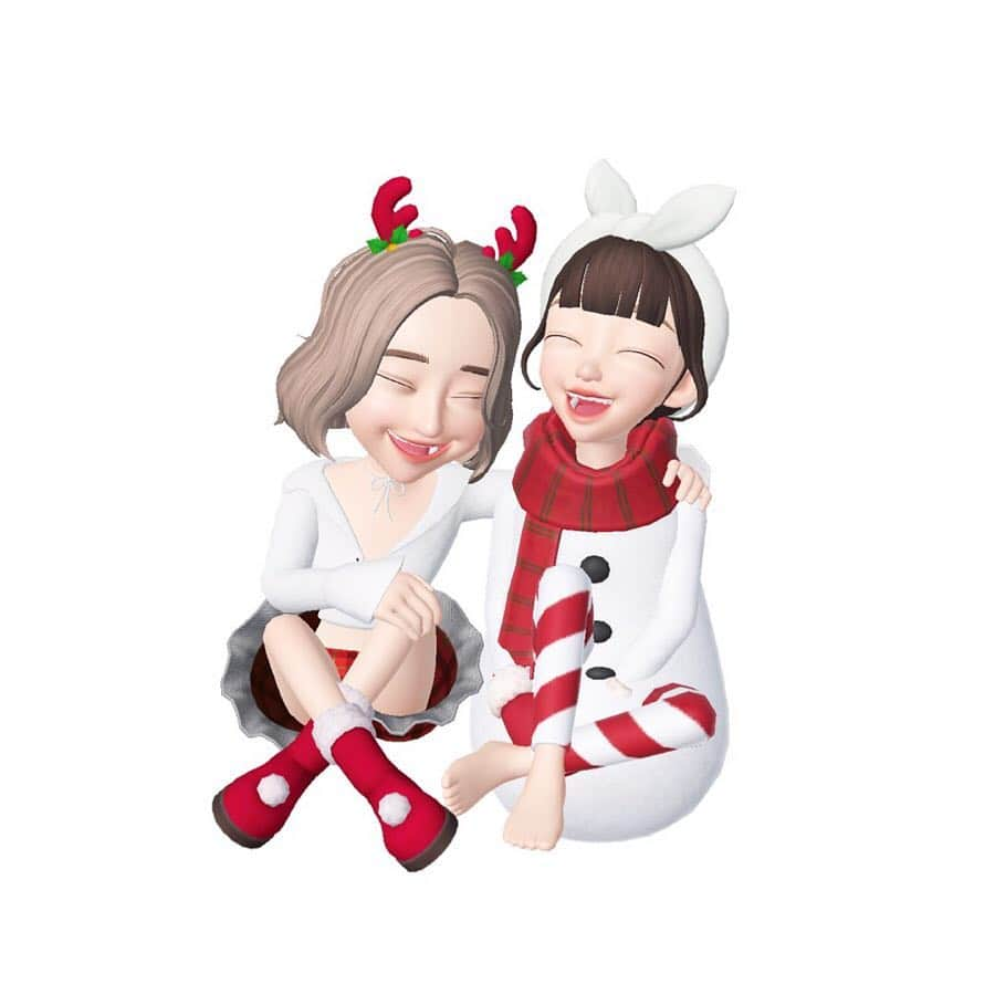 浜崎美保さんのインスタグラム写真 - (浜崎美保Instagram)「😂😂😂 ・ ・ 似てる？😂 ・ ・ #zepeto #裸足 #素足 #寒」12月17日 13時31分 - mihohamasaki_japan