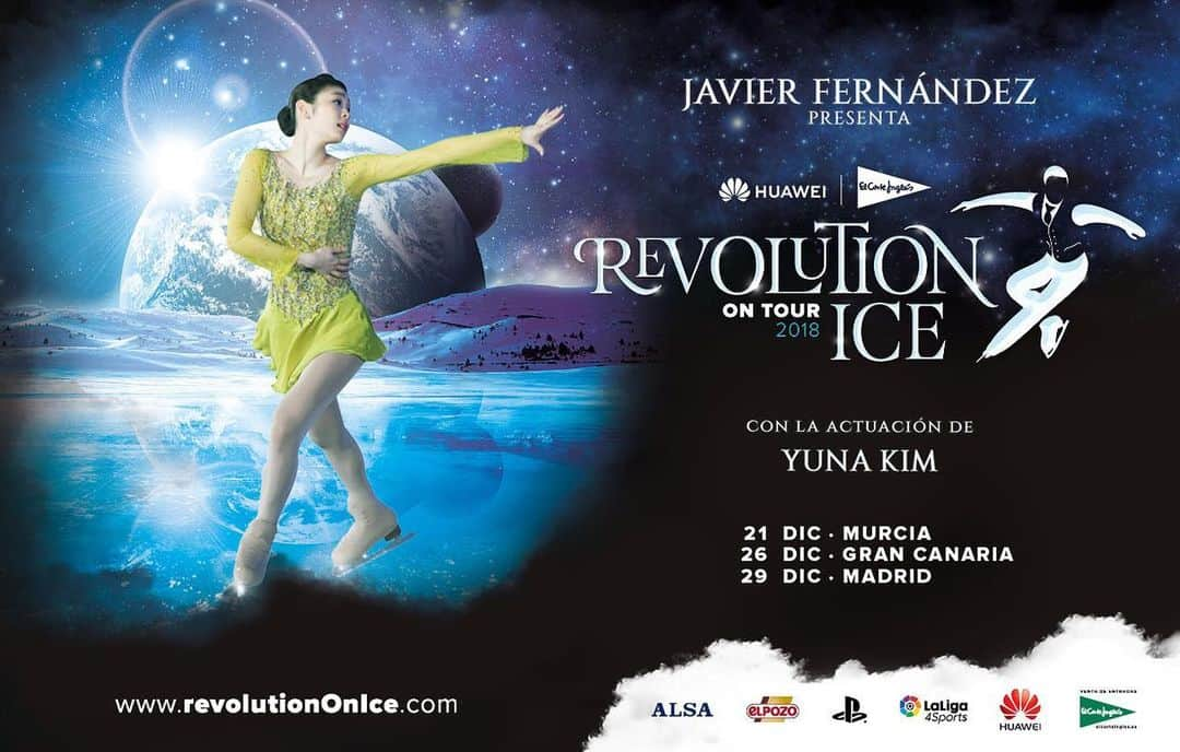 キム・ヨナさんのインスタグラム写真 - (キム・ヨナInstagram)「See you at <Revolution On Ice> in Spain☺️ <레볼루션 온 아이스>에서 만나요👋🏼」12月17日 15時37分 - yunakim