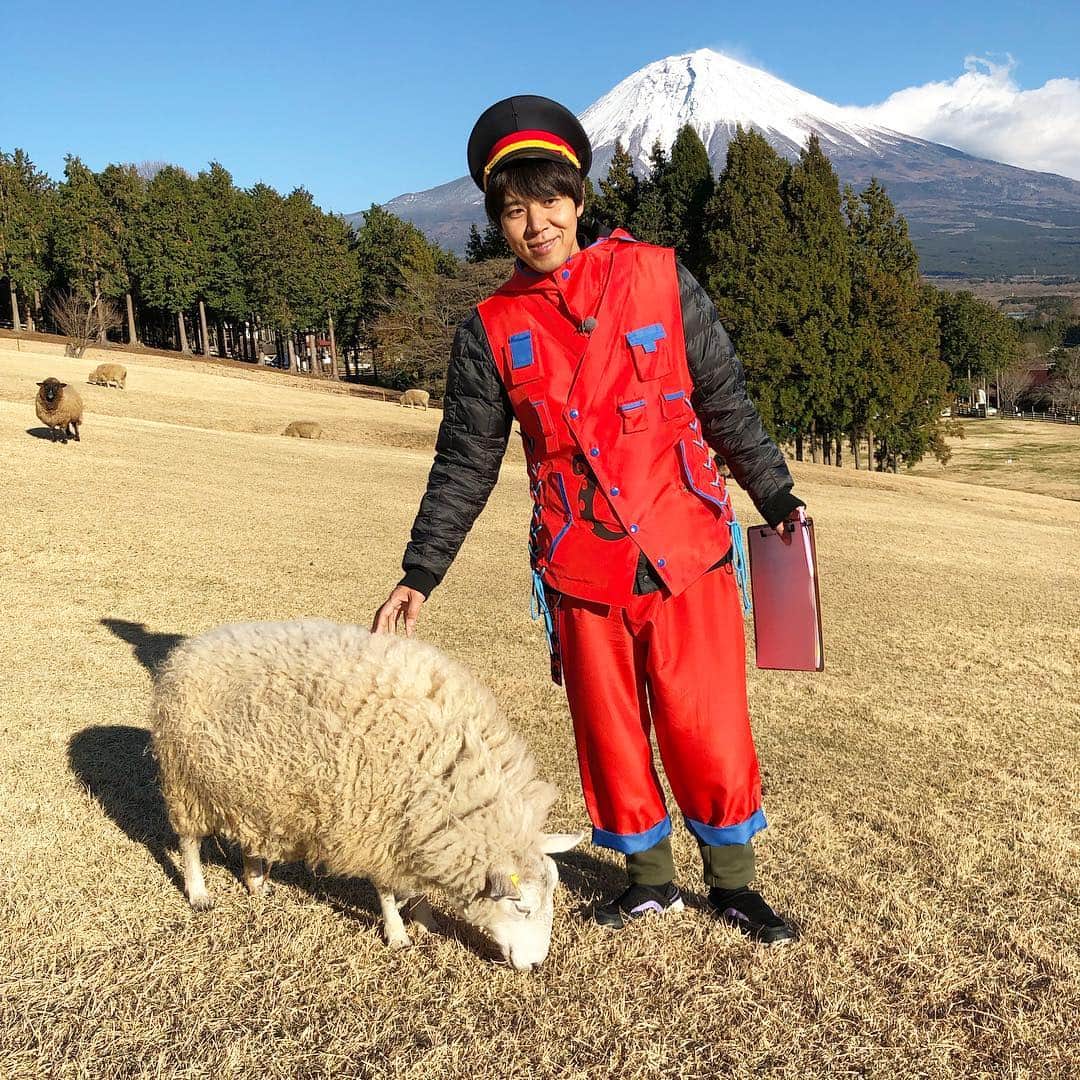 コカドケンタロウさんのインスタグラム写真 - (コカドケンタロウInstagram)「富士山と羊とコカド八段 #天才てれびくんyou」12月18日 15時37分 - kokado_kentaro
