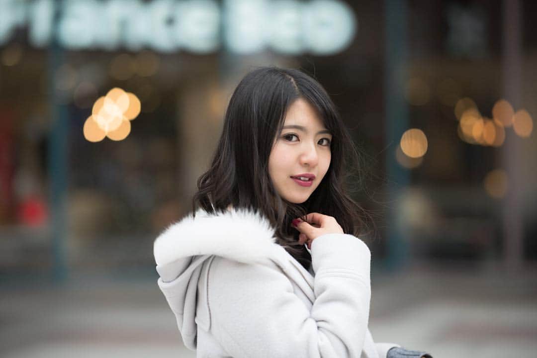 松田有紗のインスタグラム：「前髪切った👧🏻✨ 意外と好評で嬉しい⸜( ´ ꒳ ` )⸝♡︎」