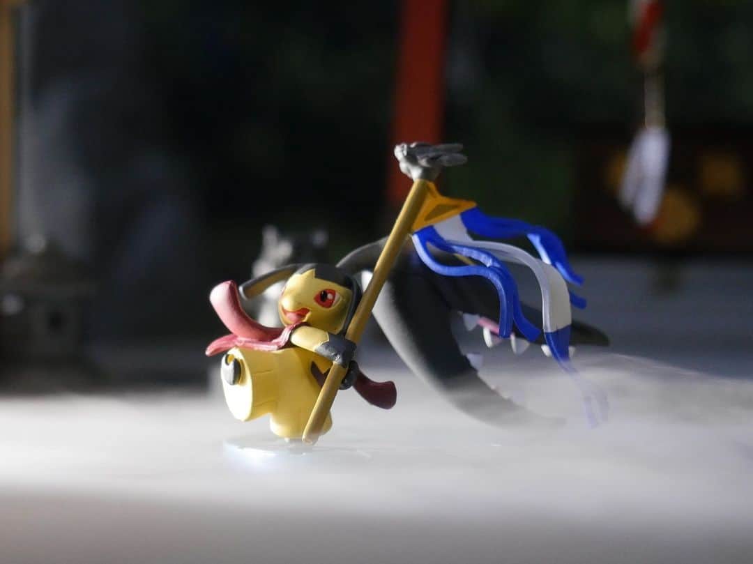 のインスタグラム：「#pokemon #pokémon #nintendo #toyphoto #toystagram #toyphotography #instatoys #nendoroid #nendoroidphotography #goodsmilecompany #pikachu #rement #kawaii #poketoys #pokemontoys #포켓몬 #테라리움 #ポケモン #ポケットモンスター #ピカチュウ #イーブイ #クチート #Mawile #Flunkifer #Mysdibule #입치트 #大嘴娃 #百ポケ夜行」