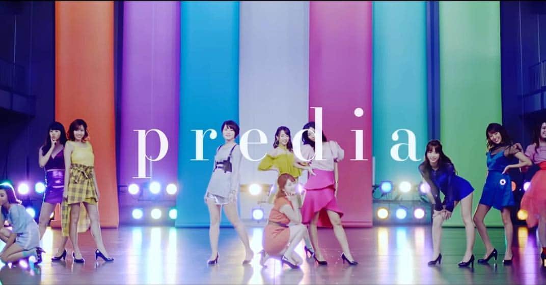 岡村明奈のインスタグラム：「＃predia  Best album 「THE ONE」がリリースされましたぁ♡  MVの #closetoyou もyoutubeで是非見てね♡  #ベストアルバム」