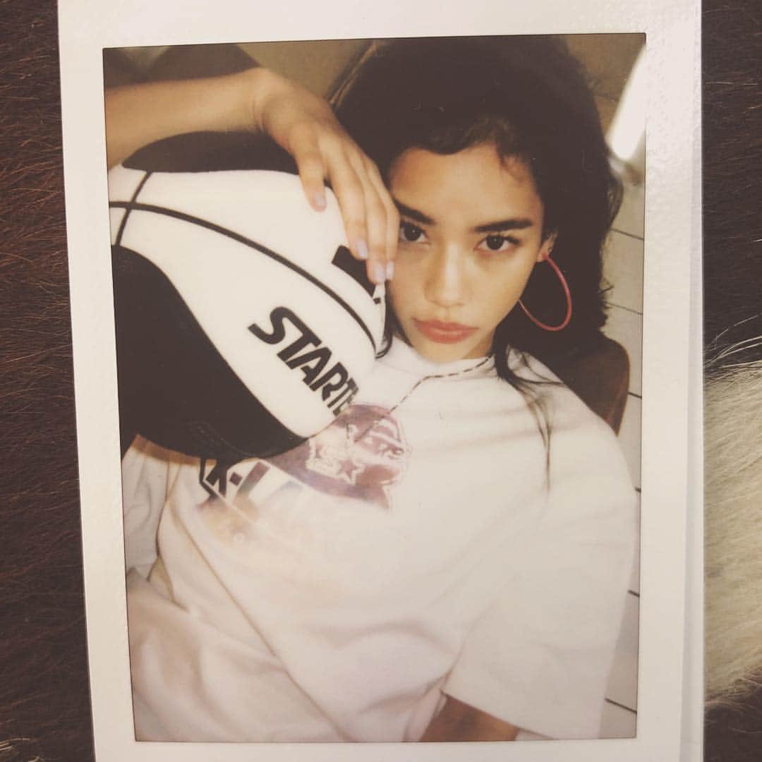 佐原モニカのインスタグラム：「Fun day with #Starter 💛❤️💚」