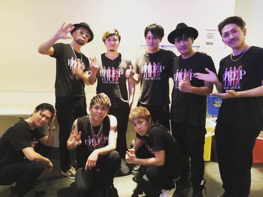 RYOのインスタグラム：「「DEEP LIVE TOUR 2018 ”THE SINGER”」東京公演2日目🔥 アーティストのみなさんも来てくださいました!! ありがとうございました😭🙏」