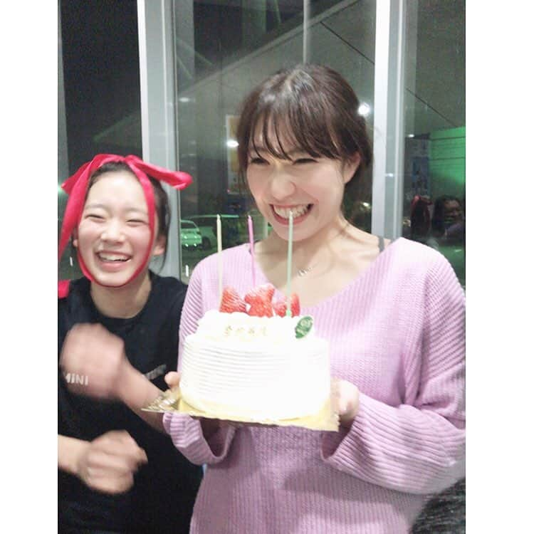 武田奈也さんのインスタグラム写真 - (武田奈也Instagram)「みんなありがとう😘🎂🎉💝 2日早いお祝いしてくれました☺️💓💓💓💓」12月19日 23時59分 - nana___takeda