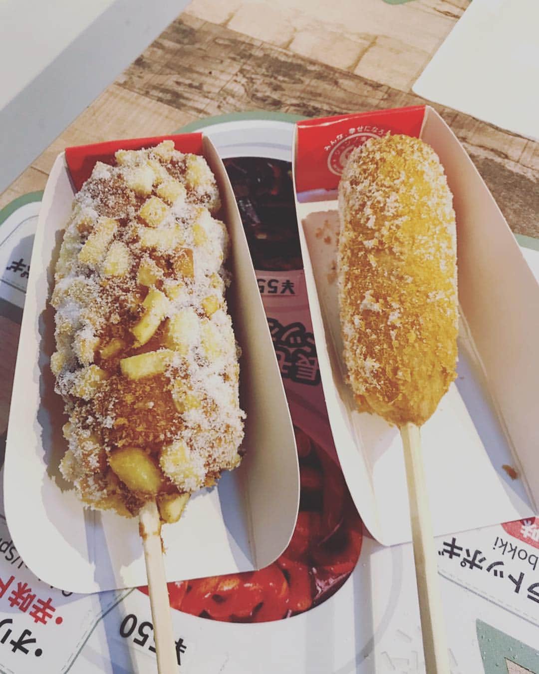 のインスタグラム：「最近これめっちゃ好き😊 うますぎていつも二本笑  #原宿 #仕上がってる#いききってる #サイコー#3150#カリスマ」