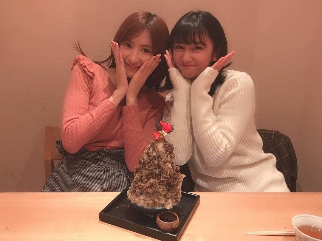 小泉遥さんのインスタグラム写真 - (小泉遥Instagram)「カキ氷食べた🍧💕」12月20日 23時31分 - koiharu_official