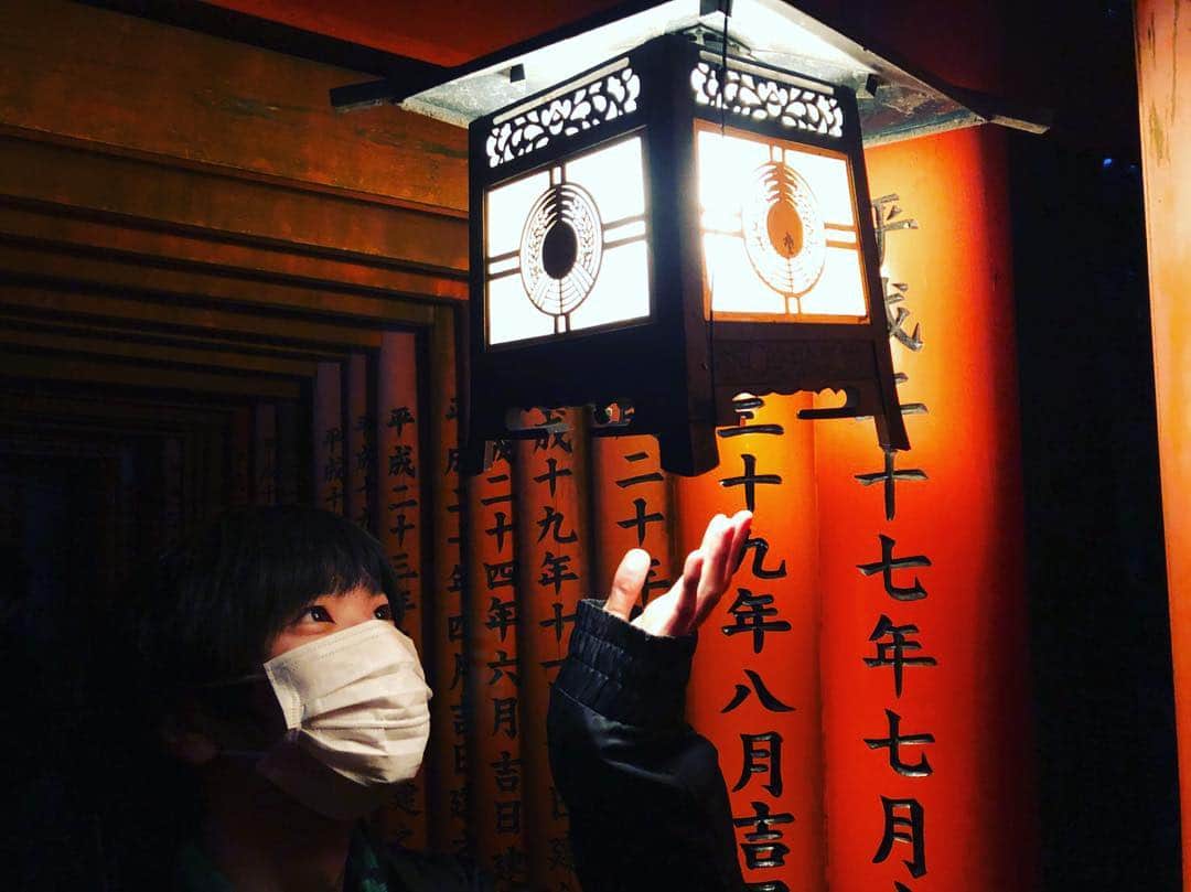 ポッキーのインスタグラム：「あたたか〜い。そろそろラスト！！あとちょっと！！ #京都」