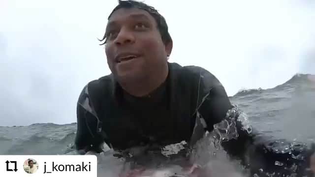 大塚莉奈のインスタグラム：「チャンディー、かっこいい！！ #チャンディー #私の先生 #サーフィン #元スリランカチャンピオン #surfgirl #日テレ #テレビバ #サーフガール #サーフィン女子 #surfing #instagood」