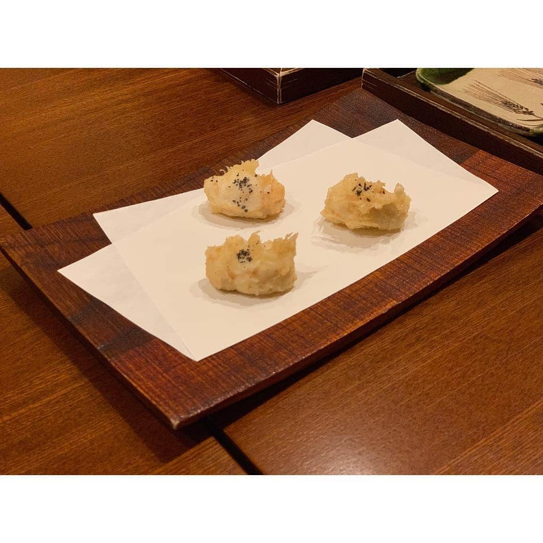 佐々木希さんのインスタグラム写真 - (佐々木希Instagram)「#秋田てんぷらみかわ 私も母も大好きな、 てんぷらみかわさん。 秋田食材をたくさん使っています。 あの食感… 食べた後、しばらく余韻に浸っておりました…♡ #秋田」12月21日 18時05分 - nozomisasaki_official