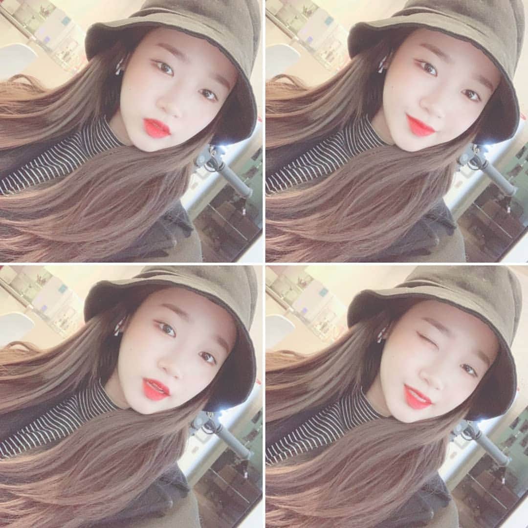 チェ・ユジョンのインスタグラム：「; ♡ 181221 | #wekimeki Yoojung Fancafe update for 500 days ©weme . . .  #아이오아이 #IOI #choiyoojung #yoojung #최유정 #유정 #KPOP #wekimeki #위키미키」
