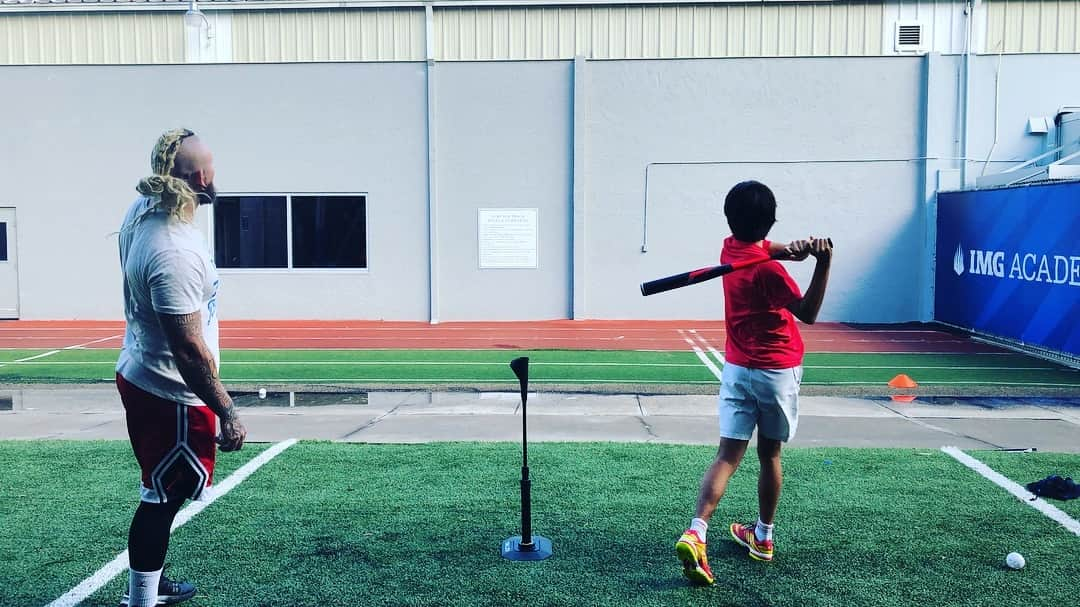 中村豊さんのインスタグラム写真 - (中村豊Instagram)「Tennis Meets Baseball. Thank you Granden Goetzman.」12月22日 7時28分 - yutakanakamura_