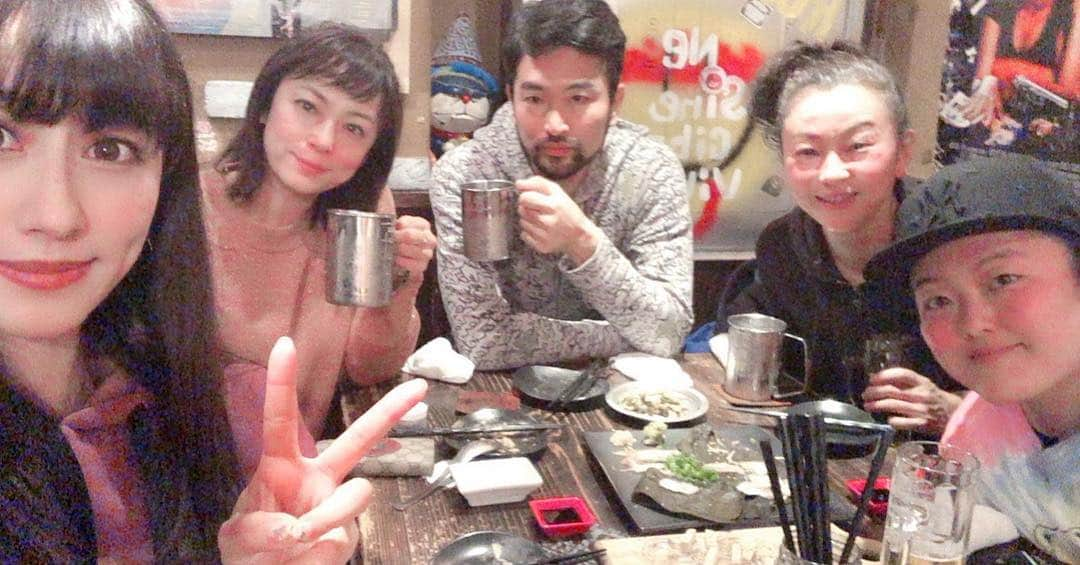 佐藤仁美さんのインスタグラム写真 - (佐藤仁美Instagram)「50シェイズ仲間と忘年会。話がつきません。。。。楽しかったー！！！！新年会もやりたい！！(酒飲む口実。。。) #松之木天辺 さん #明星真由美 さん #玉置成実 ちゃん #安田かな ちゃん」12月22日 14時54分 - sato.hitomi.19791010