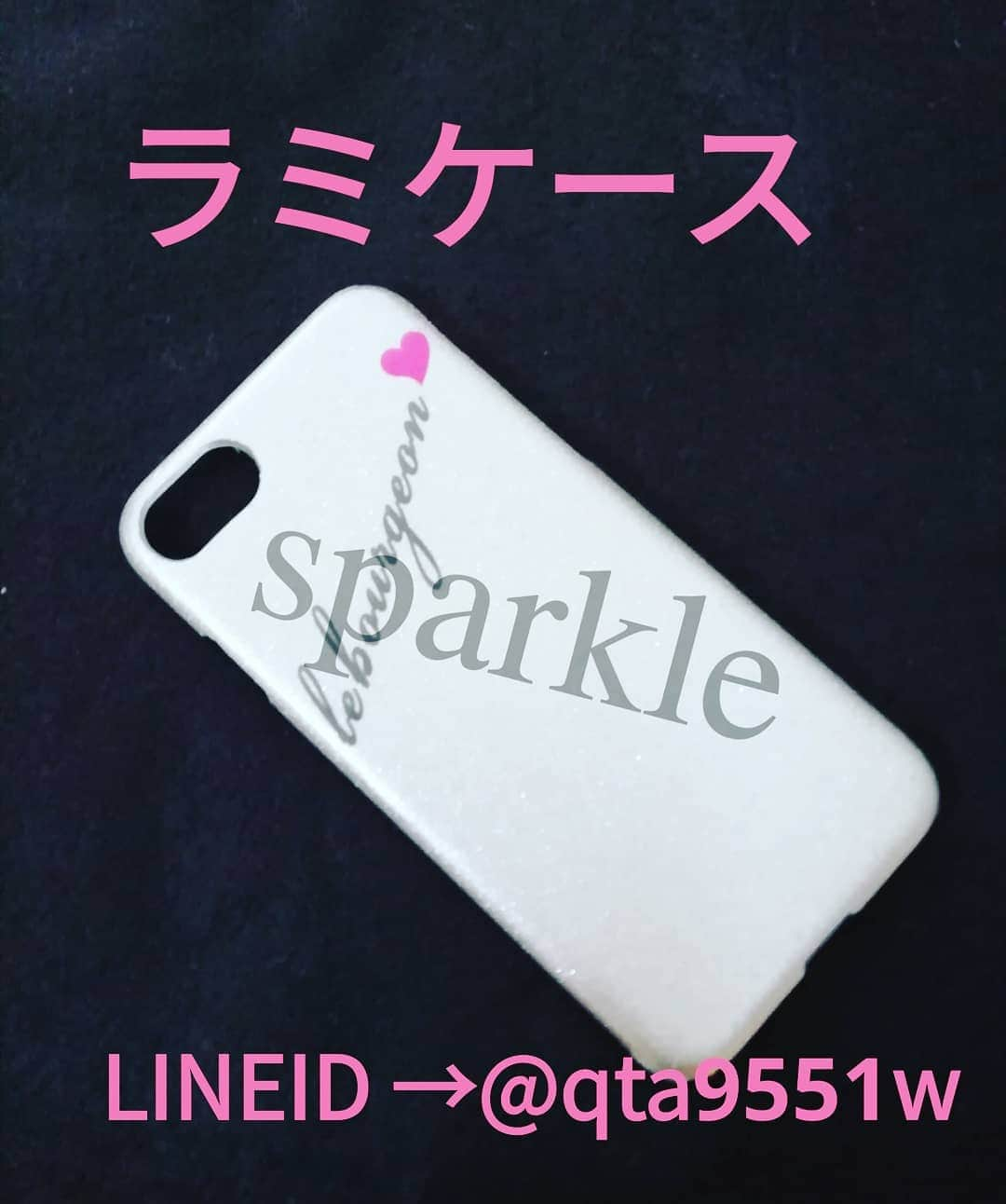 Decoshopsparkleのインスタグラム：「リピート様よりラミネートフィルムケース。 #お問い合わせ・ご注文はLINE:ID→@qta9551w  Licielデコスクール https://www.crystaldecoration.club/  #低価格でオーダー承っております❤ #クオリティーには自信あります❗ #iPhone・スマートフォンケース以外でもデコ承っておりますのでご相談下さい💓 #印刷前のラミネートフィルムも販売してます #ご購入ご希望の方はプロフィールのURL( http://officephaive.wixsite.com/sparkle-decoration )sparkleのホームページ #ラミネート販売 #オーダーの混み具合等によりご注文・入金確認後10日～２週間程お日にち頂く場合がございます。 #ハンドメイド品 #全機種対応#デコオーダー受付中 #iPhone#Android#人物 #デコ電#ラミネートフィルム#iPhoneplus#galaxys8 #iphone#デコ #スワロフスキー #高級ガラスストーン#低価格#全面デコ#iqosケース#手帳型スマホケース#iphoneケース手帳型#キャラ #名前 #name」