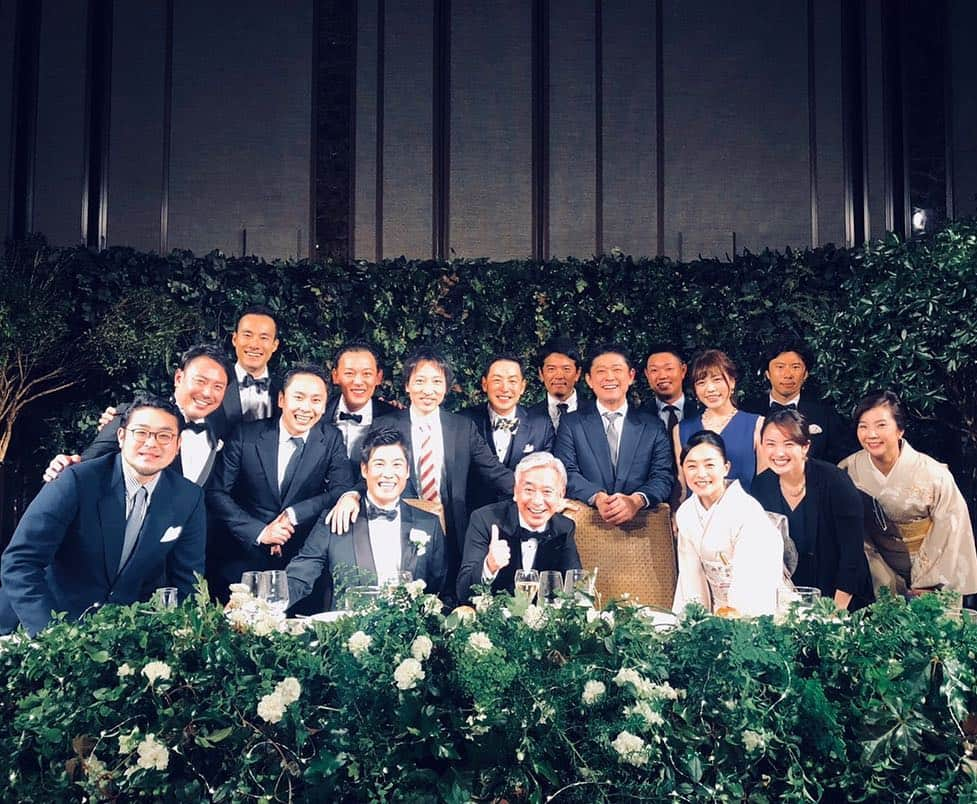 太田雄貴さんのインスタグラム写真 - (太田雄貴Instagram)「結婚式はやっぱ楽しいなぁ！！ 今福さんおめでとうございます㊗️」12月22日 23時16分 - yuki_ota_fencing