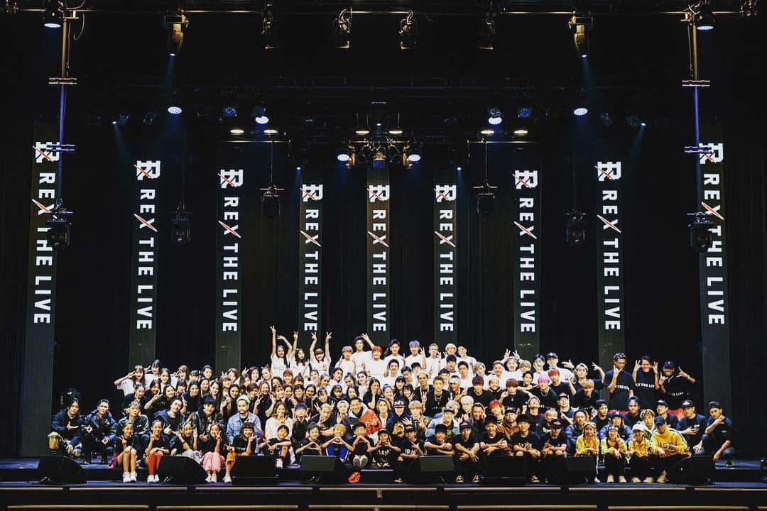 RYOのインスタグラム：「「REX THE LIVE OSAKA」盛り上がりました🔥」