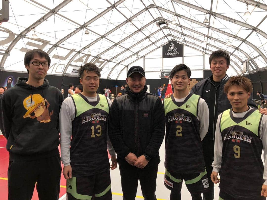 枡田慎太郎さんのインスタグラム写真 - (枡田慎太郎Instagram)「3X3！ 仙台エアージョーカー！ 初観戦！ なかなかハード！笑 #仙台#バスケ#3x3#sendaiairjoker#アラボーイ」12月23日 13時45分 - masushin78