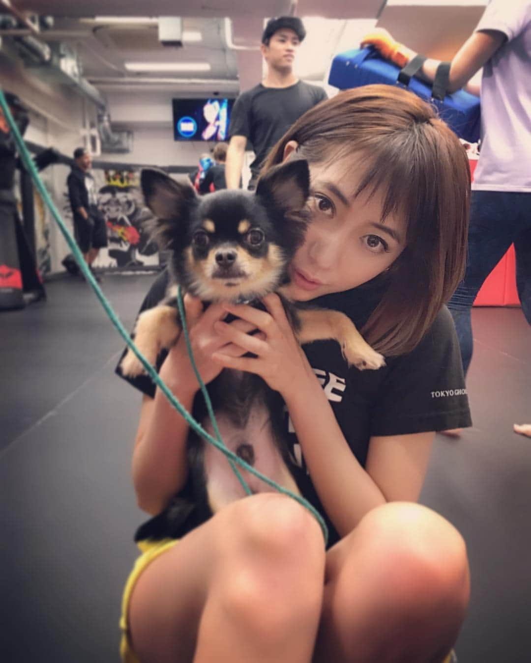 MIAKAさんのインスタグラム写真 - (MIAKAInstagram)「CANDYGYM🍬 こないだまろてんちょがいた🐕まろてんちょとのナイスショット頂きました！ 今年最後かなー？もう一回位年内#candygym に行けたら理想🍬 ・ ・ ・ #店長 #チワワ #番犬 #ジム #ジム女子 #ジムトレ #六本木 #トレーニング #パーソナルトレーニング #トレーニング女子 #筋トレ #筋トレ女子 #シェイプアップ #ボディメイク」12月23日 12時15分 - miaka.jp