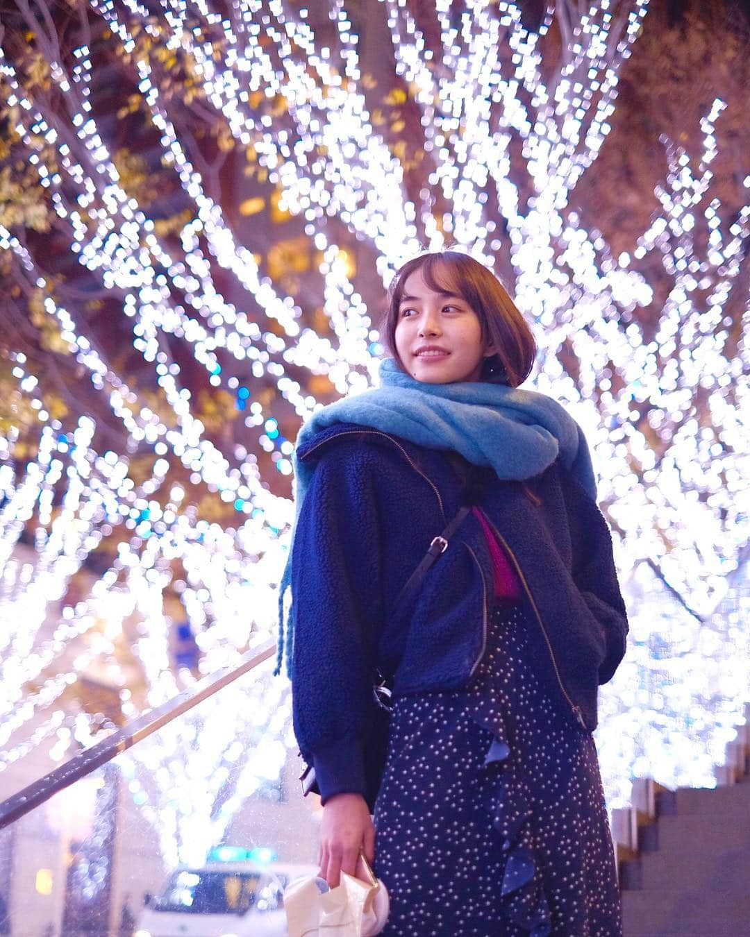 井桁弘恵さんのインスタグラム写真 - (井桁弘恵Instagram)「ㅤㅤㅤㅤㅤㅤㅤㅤㅤㅤㅤㅤㅤ もうすぐクリスマスということで イルミネーションの写真❄️❄️💗」12月23日 15時17分 - igetahiroe23