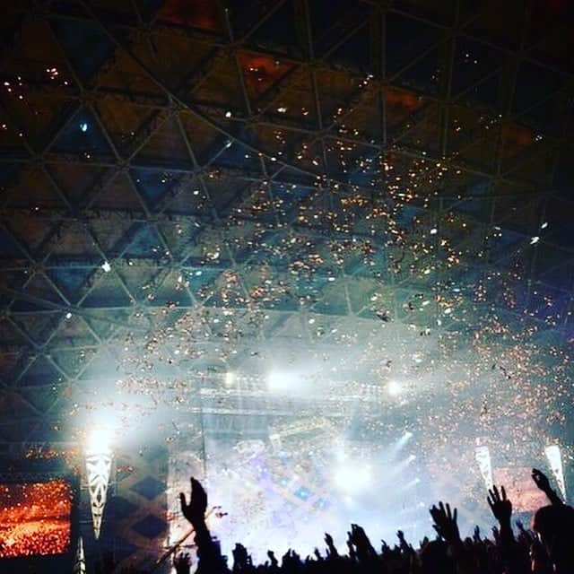 [ALEXANDROS]さんのインスタグラム写真 - ([ALEXANDROS]Instagram)「名古屋ありがとう！！ アルペジオの雄叫びは忘れません。また来年。洋平 #merryrockparade2018」12月23日 20時05分 - alexandros_official_insta
