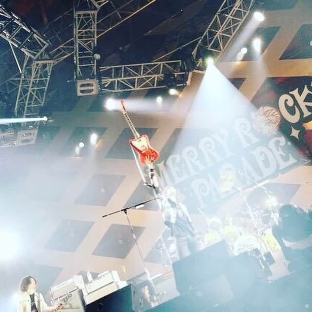 [ALEXANDROS]さんのインスタグラム写真 - ([ALEXANDROS]Instagram)「名古屋ありがとう！！ アルペジオの雄叫びは忘れません。また来年。洋平 #merryrockparade2018」12月23日 20時05分 - alexandros_official_insta