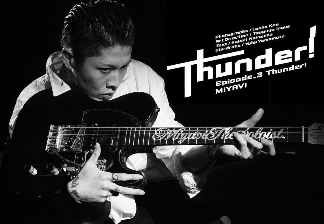 レスリー・キーさんのインスタグラム写真 - (レスリー・キーInstagram)「Yohji Yamamoto 連載 Episode 3 Thunder featuring musician Miyavi Photographed by Leslie Kee  Art Direction by Tsuguya Inoue  Text by Hideki Nakajima  Wardrobe by Yohji Yamamoto  Styling by Kaz Iijima Hair Makeup Azuma & Tatsuya Suzuki  Interview Kunihiko Shinno  @miyavi_ishihara @miyavi_staff @yohjiyamamotoinc @yohjiyamamoto.tokyo @yohjiyamamotoofficial @tatsuyasuzuki_ @azuma212 @irene.silvagni @yamaphotoshit @tae_ashida_official @richardghionghios @gr8888_kubo @takishz05 @tetsuya_kawabe @t.koooo @hommesthailand @yuyatakahashi.monster @naokikobayashi_works @chanu46 @amosananda @stevendoanstyle @ei_goue @jun_aoyama_ @yoshiki_minato @take_1001  @sklamallrightsreserved  @zaozao7745 @riz_tokyolady @suzuki_gqjapan  @takasugi_gqjapan @gqjapan @mensfashions @naomi.kawase @ei_goue @yoshiki_minato @shihomel @asakurayuuka @jaystagram0624 @jun.yamada @hikaruota_official @utauuu @_dryart @kalaguru77 @_jim6_ @b_yohjiyamamoto  @whenin.rome @yu_shirota @takayuki_suzuki90 #miyavi #miyaviishihara #lesliekee #yohjiyamamoto」12月24日 9時17分 - lesliekeesuper