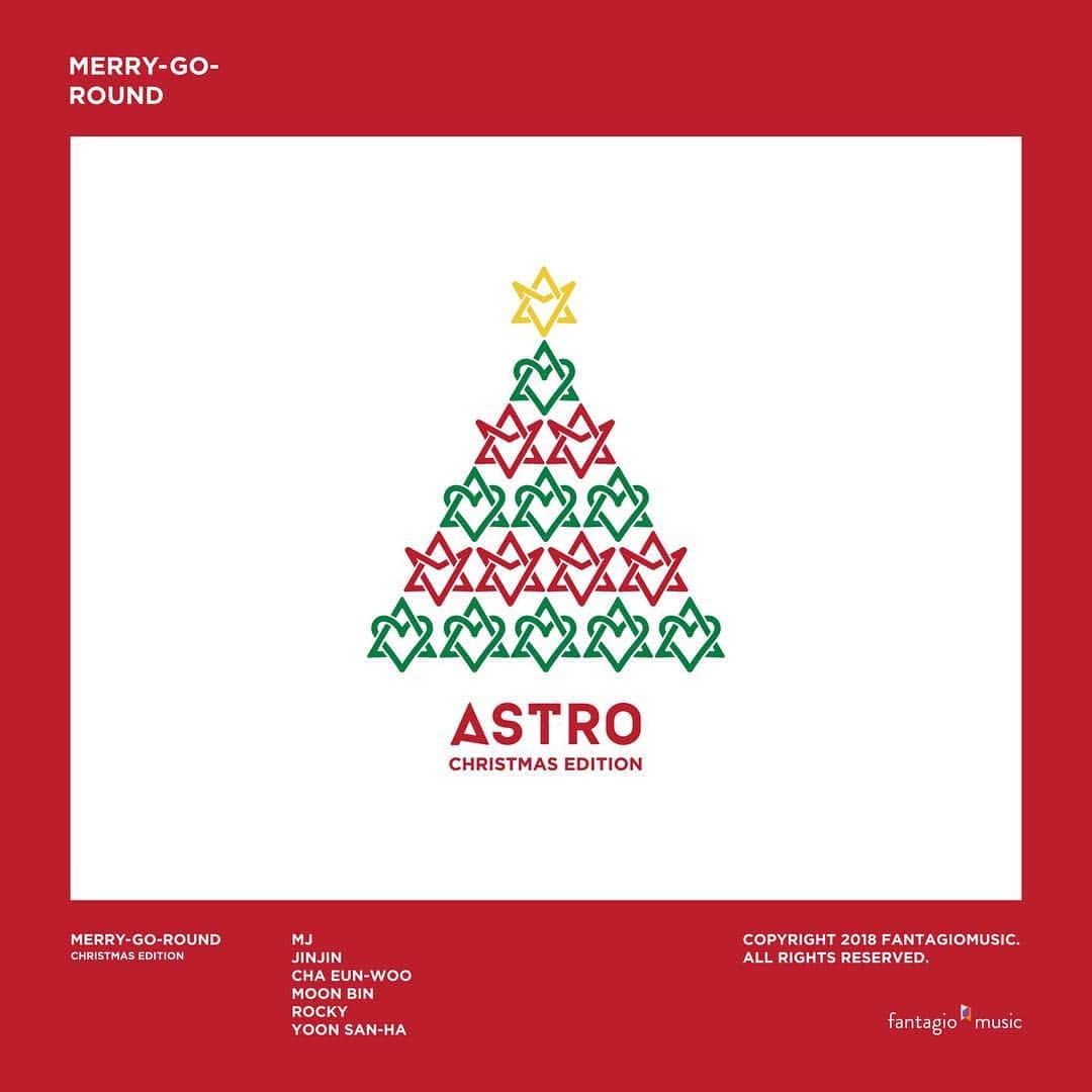 ASTROさんのインスタグラム写真 - (ASTROInstagram)「ASTRO Digital Single 'Merry-Go-Round (Christmas Edition)' 음원 발매 안내  #fantagiomusic #아스트로 #ASTRO #Merry_Go_Round」12月24日 18時12分 - officialastro