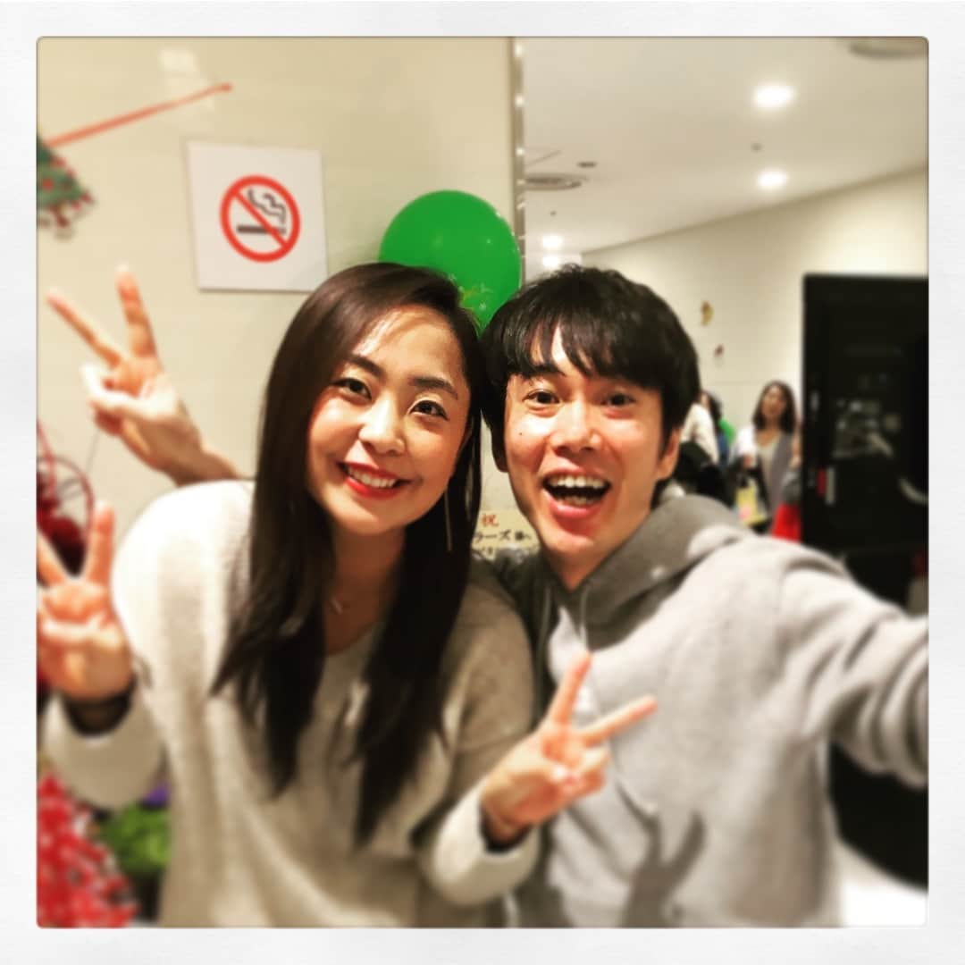 北山陽一のインスタグラム：「いやまじで観てもらえてよかったよね。テニスの話もできて楽しかったー。トレーニング頑張る！」