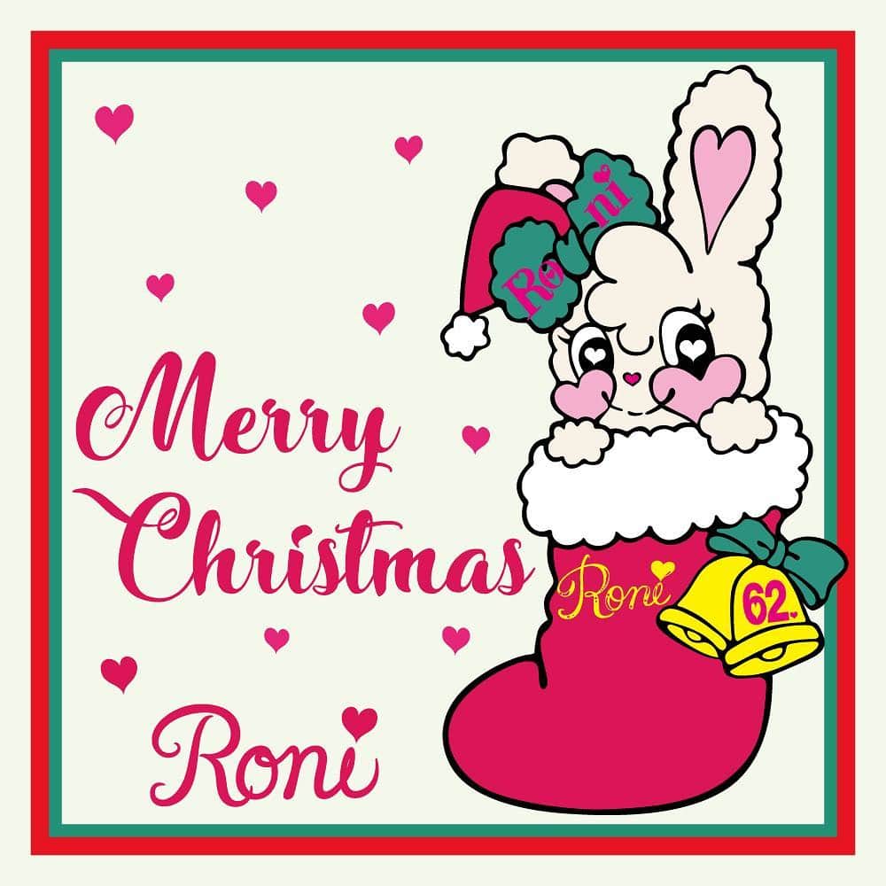 RONI WORLDさんのインスタグラム写真 - (RONI WORLDInstagram)「🌟🎄Merry Christmas🎁🎅🏻 . . . . #roni #ロニィ #Christmas #merrychristmas  #メリークリスマス #クリスマス #ステキなクリスマスを過ごしください #🎄 #🎅🏻 #🎁」12月25日 10時04分 - roni62insta