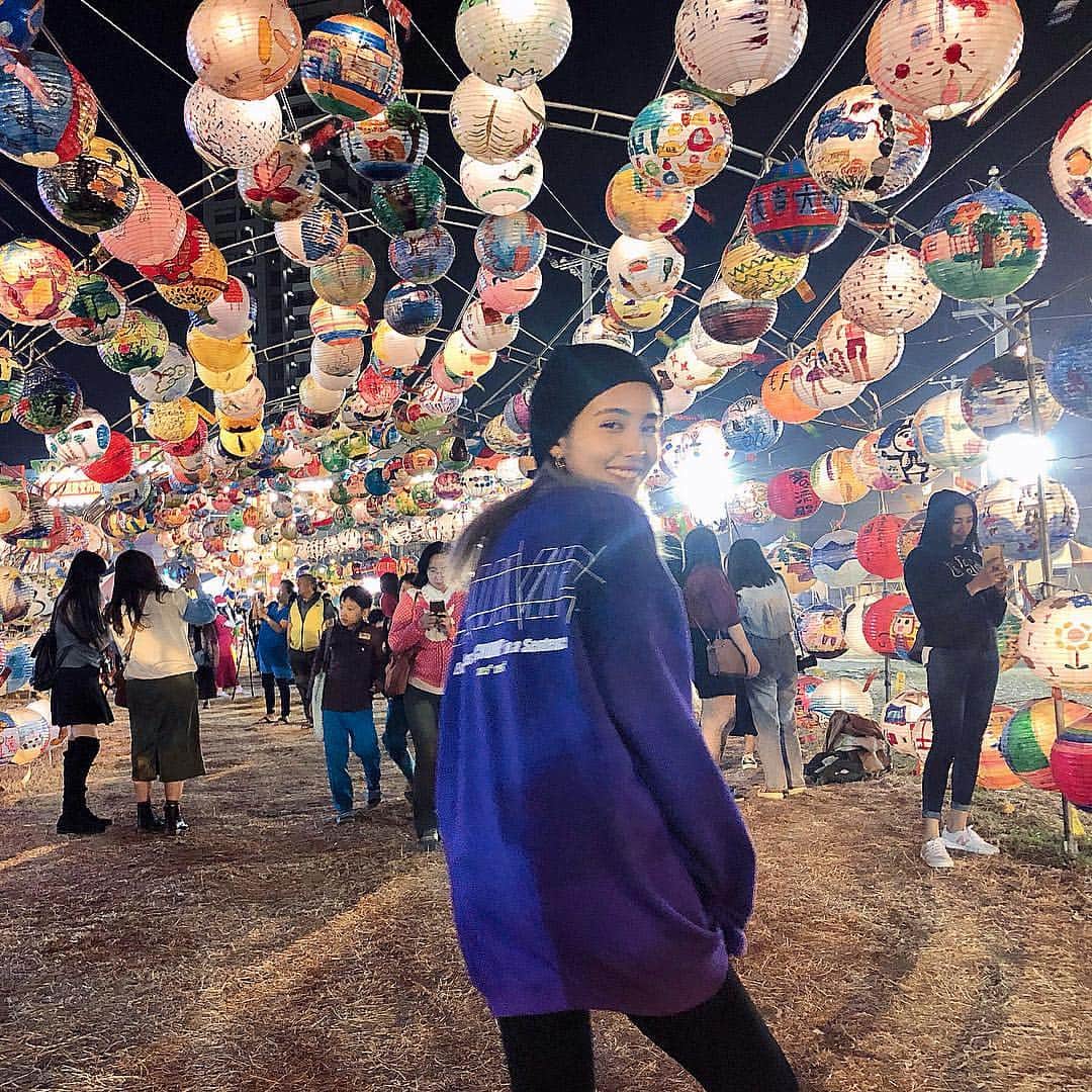 森暖奈さんのインスタグラム写真 - (森暖奈Instagram)「🦋 #台湾#台南#花燈」12月25日 22時09分 - moriharuna71