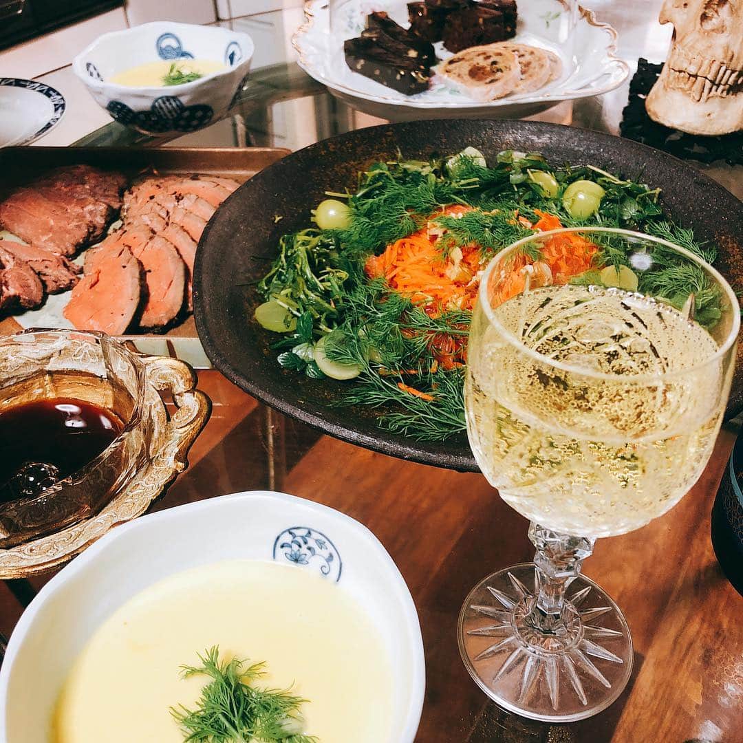 柳下毅一郎のインスタグラム：「Xmas lunch」