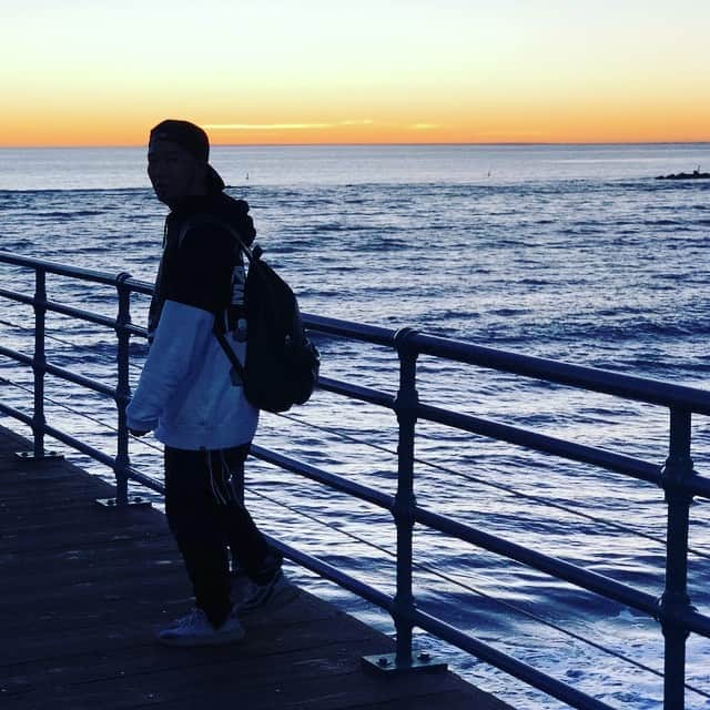 KENSHUのインスタグラム：「#santamonica #music #hollywood #mastermindjapan #aw」