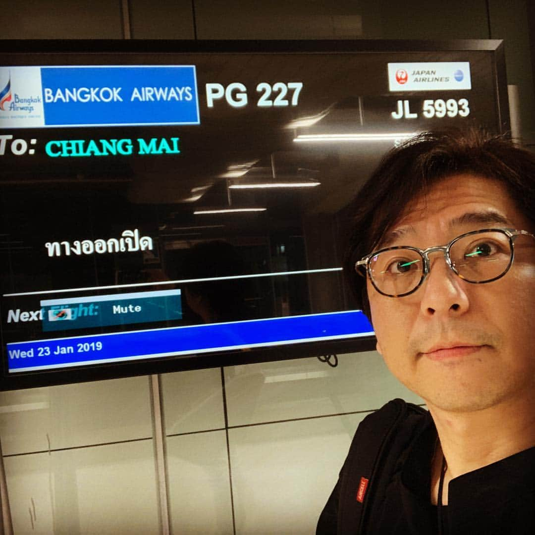 宮崎隆睦さんのインスタグラム写真 - (宮崎隆睦Instagram)「#bangkokairways #chiangmaijazzfestival」1月23日 20時48分 - miyazakitakahiro