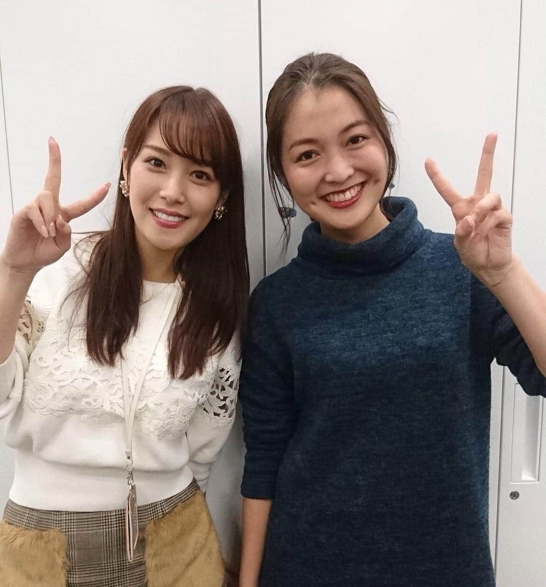 鷲見玲奈さんのインスタグラム写真 - (鷲見玲奈Instagram)「. 昨日は久しぶりに典ちゃん(@norikofukuda212 )と会社で会えました✨ 普段違う曜日を担当していることもあり、なかなか会えないのです💦😖 元気印の典ちゃん✨ . . #福田典子 アナウンサー #典ちゃん」1月23日 21時53分 - sumi__reina