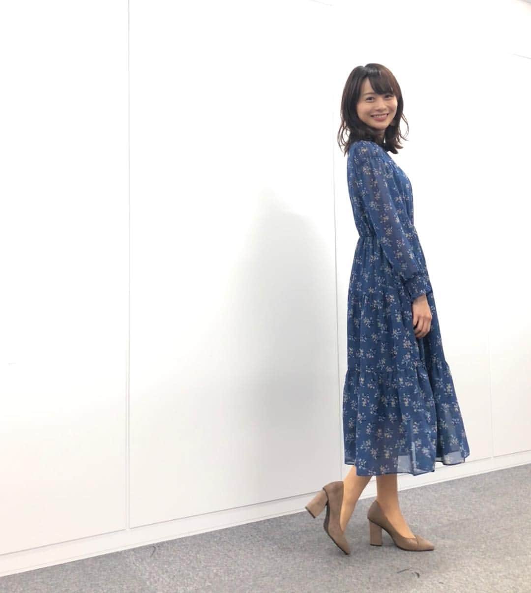 高見侑里さんのインスタグラム写真 - (高見侑里Instagram)「◡̈♥︎ BS11の衣装は ワンピース…#SupremeLaLa ピアス…#STELLARHOLLYWOOD パンプス…#FLAGJ それでは今日も一日お疲れ様でした✧」1月19日 21時35分 - yuri_takami_official