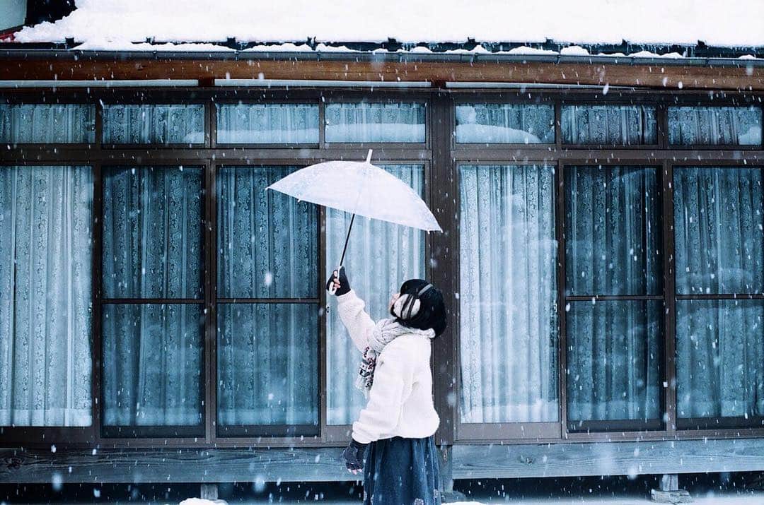岩倉しおりさんのインスタグラム写真 - (岩倉しおりInstagram)「雪。 この前、梅の花が咲いているのを見かけた。。もうあっという間に春がきてしまうのかな。春は好きで楽しみなんだけど。。まだ冬がみたい。」1月20日 1時22分 - iwakurashiori