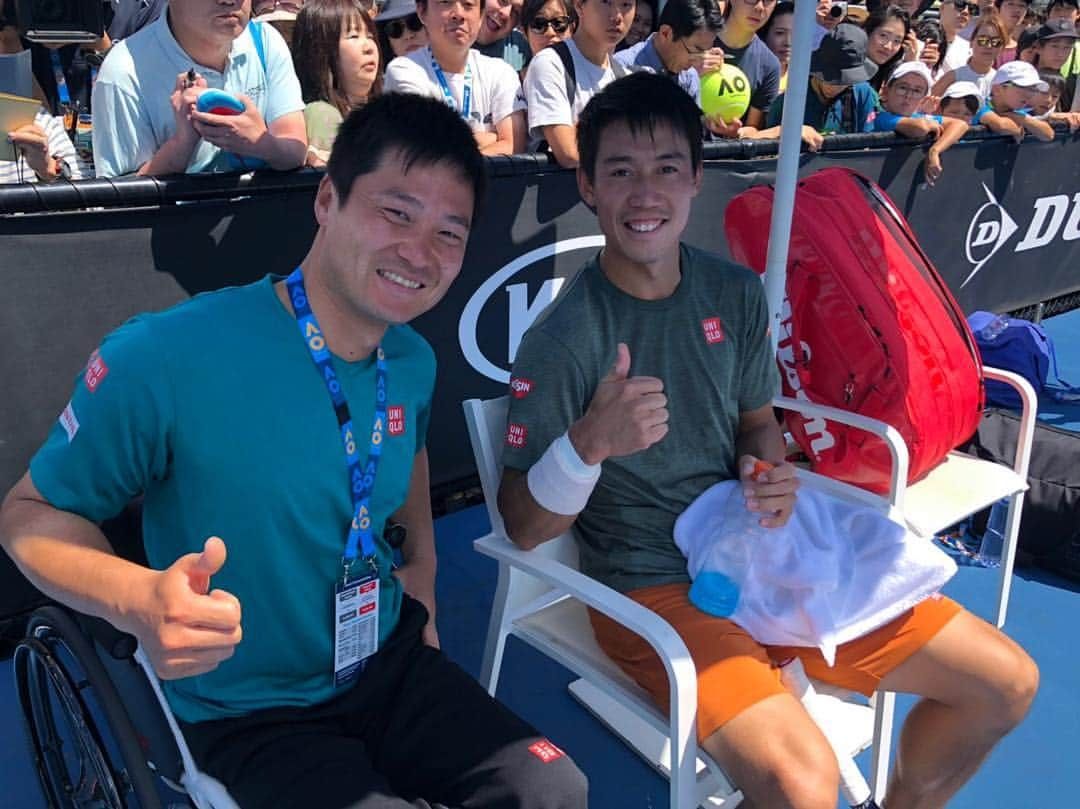 錦織圭さんのインスタグラム写真 - (錦織圭Instagram)「#legend」1月20日 12時27分 - keinishikori