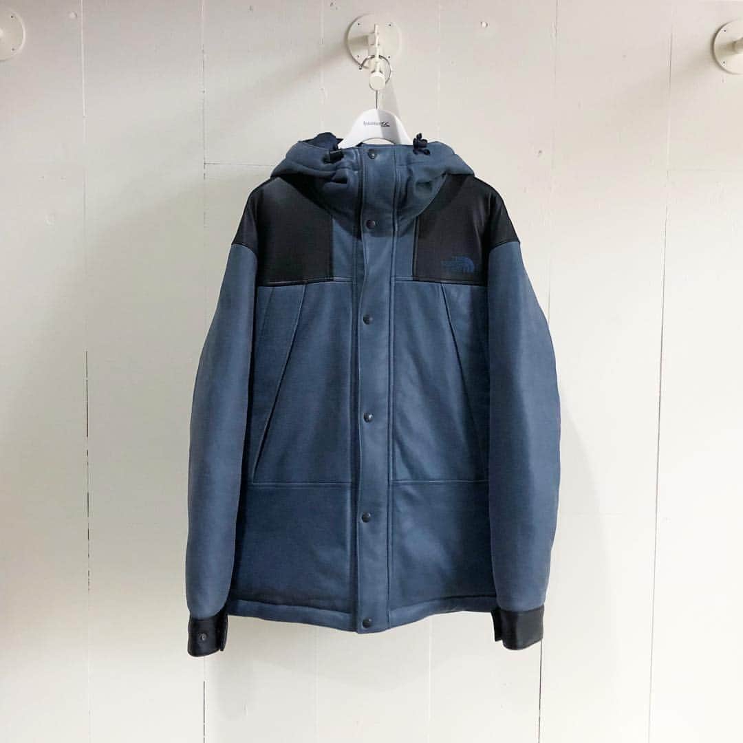 のインスタグラム：「THE NORTH FACE PURPLE LABEL /  Mountain Down Leather Jacket  #thenorthfacepurplelabel #tnf #purplelabel #mountaindownleatherjacket」
