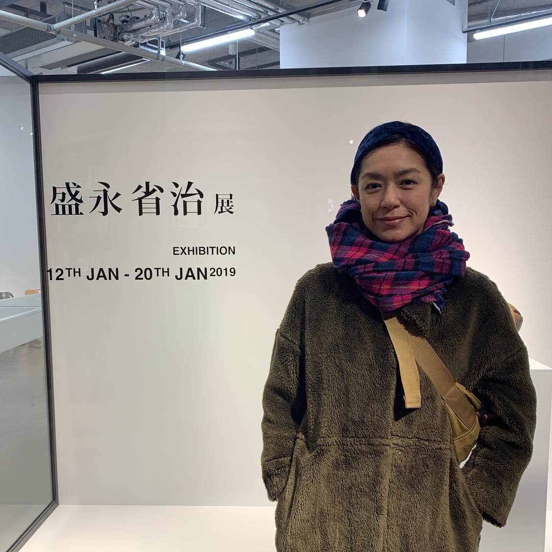 加藤紀子のインスタグラム：「ギリギリ間に合った『森永省治展』！ 作業行程を想像するだけでただただ凄い！と尊敬。 ニコニコフニャフニャ（酔った状態）からは想像出来ない素晴らしい作品ばかりでした😀 本日までの開催、お近くの方はぜひ！」