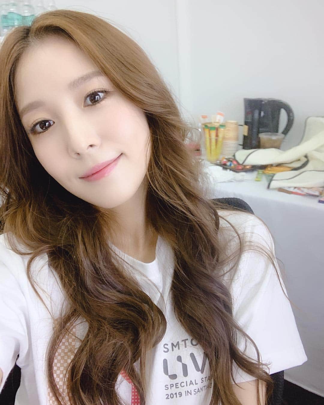 BoAのインスタグラム：「SMtown in Santiago 🔜❣️」