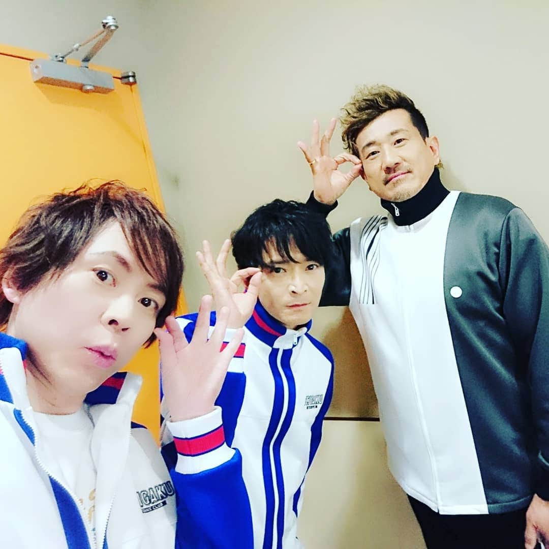 置鮎龍太郎さんのインスタグラム写真 - (置鮎龍太郎Instagram)「油断せずに #眼鏡s！  そして、#跡部 ！  夜公演も、#油断せずに行こう ！  #テニプリ #ベストフェスタ #木内秀信 #津田健次郎 #置鮎龍太郎 #諏訪部順一」1月20日 17時13分 - chikichikiko