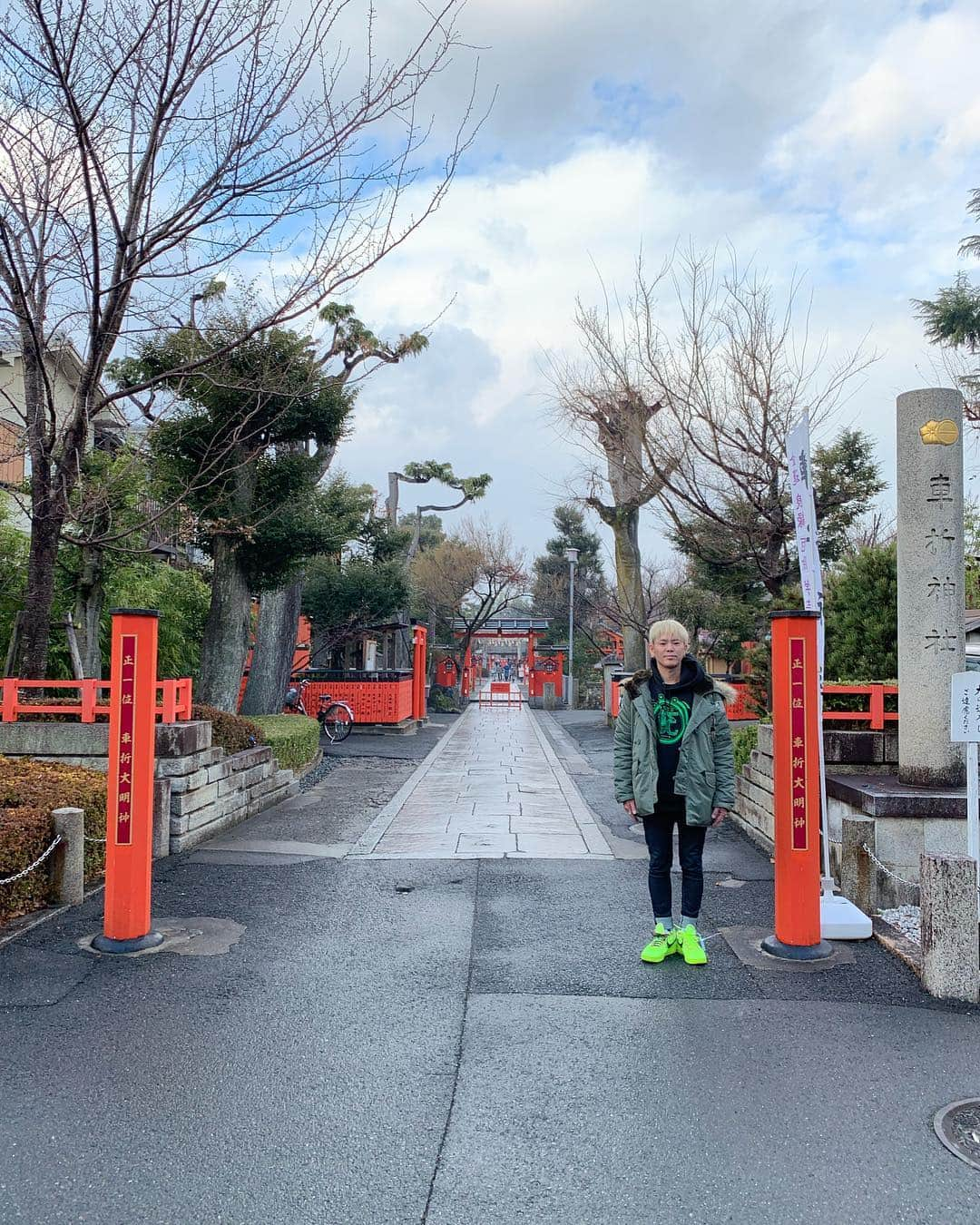 YUICHIROさんのインスタグラム写真 - (YUICHIROInstagram)「. 京都 . 力もらった . K Y O T O .  #車折神社 #芸能神社 #松尾大社 #京都 #Kyoto #power」1月20日 18時38分 - deep_yuichiro_official